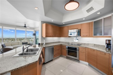 This turn-key, corner unit in the Turnberry Towers embodies Las on Las Vegas Country Club in Nevada - for sale on GolfHomes.com, golf home, golf lot