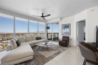 This turn-key, corner unit in the Turnberry Towers embodies Las on Las Vegas Country Club in Nevada - for sale on GolfHomes.com, golf home, golf lot