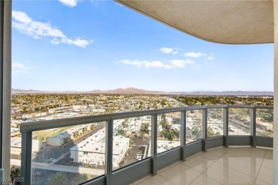 This turn-key, corner unit in the Turnberry Towers embodies Las on Las Vegas Country Club in Nevada - for sale on GolfHomes.com, golf home, golf lot