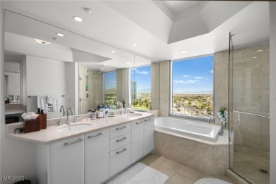 This turn-key, corner unit in the Turnberry Towers embodies Las on Las Vegas Country Club in Nevada - for sale on GolfHomes.com, golf home, golf lot