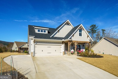 Welcome home to this beautifully built Craftsman-style residence on The Highlands Course at Lake Arrowhead in Georgia - for sale on GolfHomes.com, golf home, golf lot