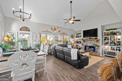 Welcome home to this beautifully built Craftsman-style residence on The Highlands Course at Lake Arrowhead in Georgia - for sale on GolfHomes.com, golf home, golf lot