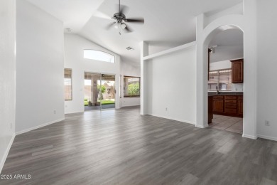 Tucked away in a charming cul-de-sac, this delightful 2-bedroom on Coyote Lakes Golf Club in Arizona - for sale on GolfHomes.com, golf home, golf lot