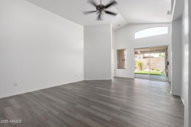 Tucked away in a charming cul-de-sac, this delightful 2-bedroom on Coyote Lakes Golf Club in Arizona - for sale on GolfHomes.com, golf home, golf lot