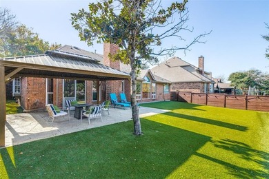 This perfectly sized single-story home sits in McKinney's on Eldorado Country Club in Texas - for sale on GolfHomes.com, golf home, golf lot