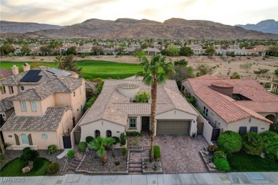 Nestled in the prestigious Red Rock Country Club, this serene on Red Rock Country Club in Nevada - for sale on GolfHomes.com, golf home, golf lot