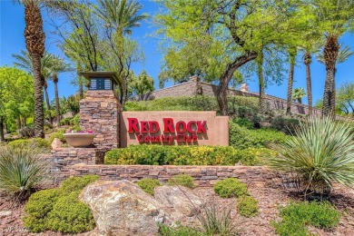 Nestled in the prestigious Red Rock Country Club, this serene on Red Rock Country Club in Nevada - for sale on GolfHomes.com, golf home, golf lot