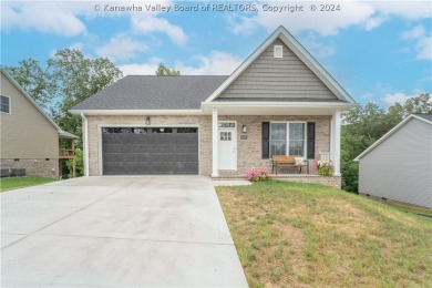 Located in South Charleston, this newly built 2024 home on Little Creek Country Club in West Virginia - for sale on GolfHomes.com, golf home, golf lot