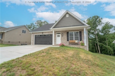 Located in South Charleston, this newly built 2024 home on Little Creek Country Club in West Virginia - for sale on GolfHomes.com, golf home, golf lot