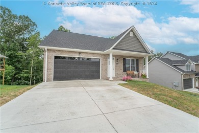 Located in South Charleston, this newly built 2024 home on Little Creek Country Club in West Virginia - for sale on GolfHomes.com, golf home, golf lot