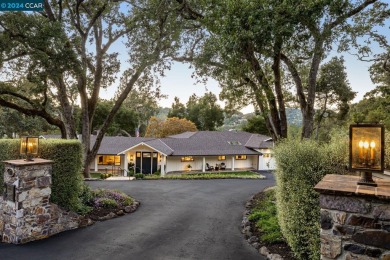 On a quiet cul-de-sac, this home surveys Orinda CC's 6th-9th on Orinda Country Club in California - for sale on GolfHomes.com, golf home, golf lot