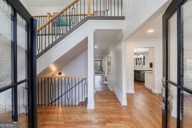 Prepare to be captivated by this storybook stone estate, a rare on Atlanta Country Club in Georgia - for sale on GolfHomes.com, golf home, golf lot