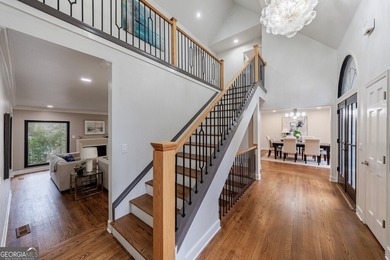 Prepare to be captivated by this storybook stone estate, a rare on Atlanta Country Club in Georgia - for sale on GolfHomes.com, golf home, golf lot