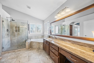 Stunning 4-bedroom, 3-bath home on the golf course in Ahwatukee on The Foothills Golf Club in Arizona - for sale on GolfHomes.com, golf home, golf lot