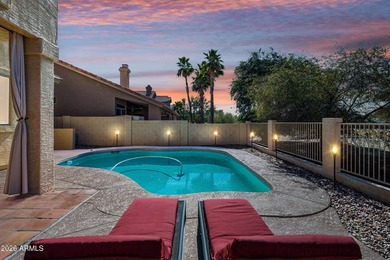 Stunning 4-bedroom, 3-bath home on the golf course in Ahwatukee on The Foothills Golf Club in Arizona - for sale on GolfHomes.com, golf home, golf lot