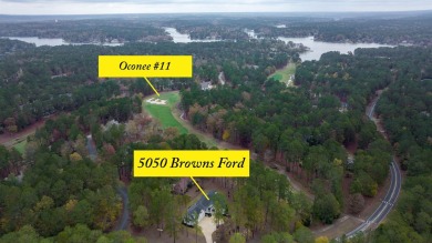 This meticulous custom golf residence is impeccably built with on Reynolds Lake Oconee - The Oconee in Georgia - for sale on GolfHomes.com, golf home, golf lot