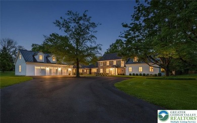 This STUNNING ESTATE is located within the single square mile of on  in Pennsylvania - for sale on GolfHomes.com, golf home, golf lot