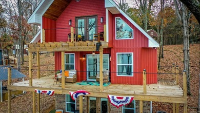 This incredible LAKE HOME, just a year old, offers phenomenal on Tannenbaum Golf Club in Arkansas - for sale on GolfHomes.com, golf home, golf lot