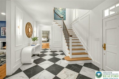 This STUNNING ESTATE is located within the single square mile of on  in Pennsylvania - for sale on GolfHomes.com, golf home, golf lot