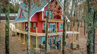 This incredible LAKE HOME, just a year old, offers phenomenal on Tannenbaum Golf Club in Arkansas - for sale on GolfHomes.com, golf home, golf lot