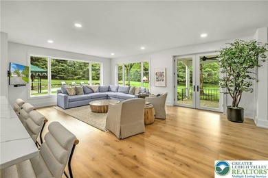 This STUNNING ESTATE is located within the single square mile of on  in Pennsylvania - for sale on GolfHomes.com, golf home, golf lot