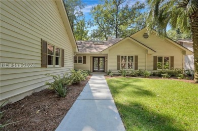 Welcome home! This newly renovated 3-bedroom, 2.5-bathroom home on Dolphin Head Golf Club in South Carolina - for sale on GolfHomes.com, golf home, golf lot