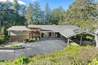 This exquisite home is located in the exclusive, gated, golf on Pasatiempo Golf Club in California - for sale on GolfHomes.com, golf home, golf lot