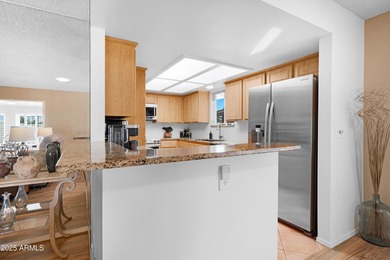 Welcome home to this beautifully updated 2 bed, 2 bath home with on Cottonwood Country Club in Arizona - for sale on GolfHomes.com, golf home, golf lot