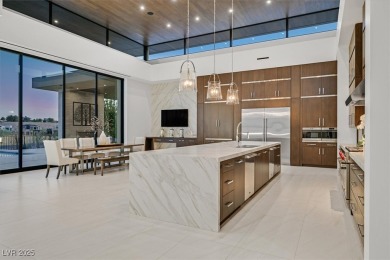 This stunning one story custom home  expertly  designed by Quinn on Bears Best Las Vegas Golf Club in Nevada - for sale on GolfHomes.com, golf home, golf lot