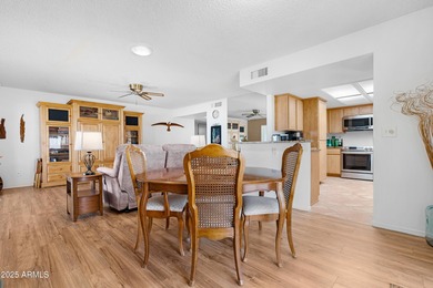 Welcome home to this beautifully updated 2 bed, 2 bath home with on Cottonwood Country Club in Arizona - for sale on GolfHomes.com, golf home, golf lot