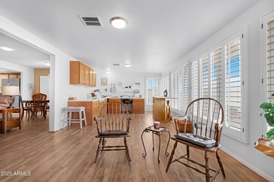 Welcome home to this beautifully updated 2 bed, 2 bath home with on Cottonwood Country Club in Arizona - for sale on GolfHomes.com, golf home, golf lot