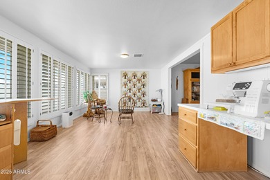 Welcome home to this beautifully updated 2 bed, 2 bath home with on Cottonwood Country Club in Arizona - for sale on GolfHomes.com, golf home, golf lot