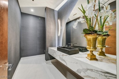 This stunning one story custom home  expertly  designed by Quinn on Bears Best Las Vegas Golf Club in Nevada - for sale on GolfHomes.com, golf home, golf lot