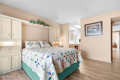 Welcome home to this beautifully updated 2 bed, 2 bath home with on Cottonwood Country Club in Arizona - for sale on GolfHomes.com, golf home, golf lot