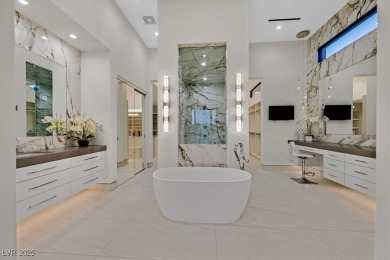 This stunning one story custom home  expertly  designed by Quinn on Bears Best Las Vegas Golf Club in Nevada - for sale on GolfHomes.com, golf home, golf lot