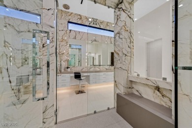This stunning one story custom home  expertly  designed by Quinn on Bears Best Las Vegas Golf Club in Nevada - for sale on GolfHomes.com, golf home, golf lot