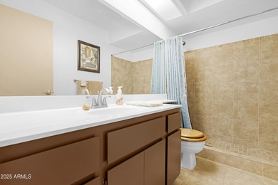 Welcome home to this beautifully updated 2 bed, 2 bath home with on Cottonwood Country Club in Arizona - for sale on GolfHomes.com, golf home, golf lot