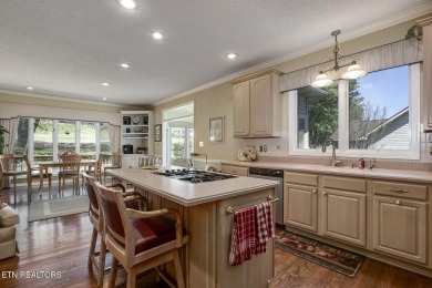 Beautiful custom-built home, situated on the 16th hole of the on Toqua Golf Course - Loudon County in Tennessee - for sale on GolfHomes.com, golf home, golf lot