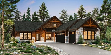 Experience the art of semi-custom mountain living in the private on Suncadia Resort in Washington - for sale on GolfHomes.com, golf home, golf lot