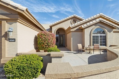 FANTASTIC VIEWS! Well cared for and expanded Topaz model with on Tuscany Falls At Pebble Creek in Arizona - for sale on GolfHomes.com, golf home, golf lot