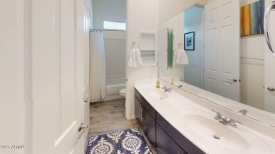 Resort-style living in the highly desirable Estrella Mountain on Estrella Mountain Ranch Golf Course in Arizona - for sale on GolfHomes.com, golf home, golf lot