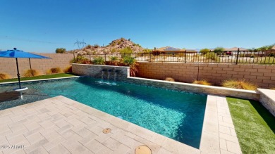 Resort-style living in the highly desirable Estrella Mountain on Estrella Mountain Ranch Golf Course in Arizona - for sale on GolfHomes.com, golf home, golf lot