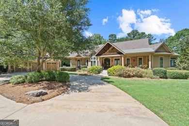 Luxury Reynolds Lake Oconee living in this beautifully crafted on Reynolds Lake Oconee - The Oconee in Georgia - for sale on GolfHomes.com, golf home, golf lot