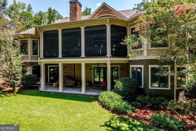 Luxury Reynolds Lake Oconee living in this beautifully crafted on Reynolds Lake Oconee - The Oconee in Georgia - for sale on GolfHomes.com, golf home, golf lot