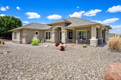 One level home on .59 private acres bordering the 6th hole of on Prescott Lakes Golf and Country Club in Arizona - for sale on GolfHomes.com, golf home, golf lot