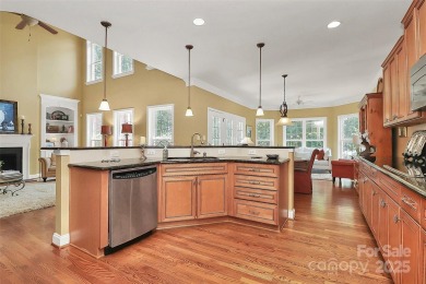 Discover refined living in this elegant full brick home on 3rd on The Palisades Country Club in North Carolina - for sale on GolfHomes.com, golf home, golf lot