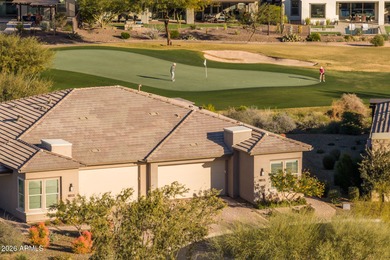 Set on a rare golf course lot, this stunning Evia floorplan on Vista Verde Golf Course in Arizona - for sale on GolfHomes.com, golf home, golf lot