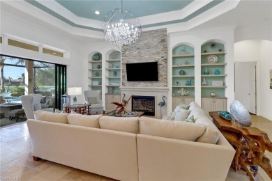 Welcome to this Stunning 3BR + den home in Oyster Harbor at on The Golf Club At Fiddlers Creek in Florida - for sale on GolfHomes.com, golf home, golf lot