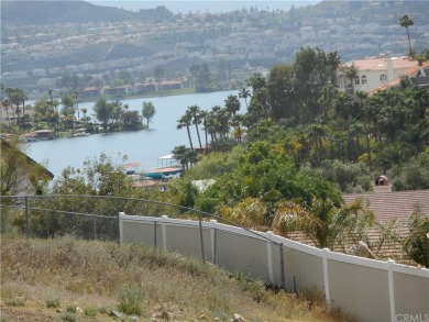 WOW BEGINS TO DESCRIBE THE OVER SIZED WATER VIEW LOT ON A CUL DE on Canyon Lake Country Club in California - for sale on GolfHomes.com, golf home, golf lot