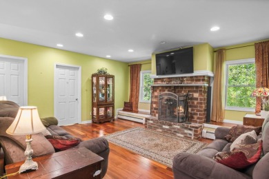 Set on a flat quarter-acre lot, this updated 3-bedroom ranch on Huntington Crescent Club in New York - for sale on GolfHomes.com, golf home, golf lot